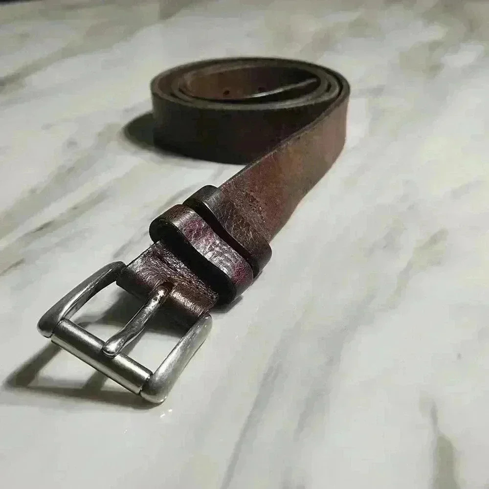 Dockers size 34 genuin leather belt mens - Picture 2 of 7